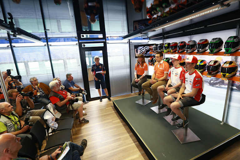 Vorstellung des Red Bull-Rookies-Projekts in Jerez