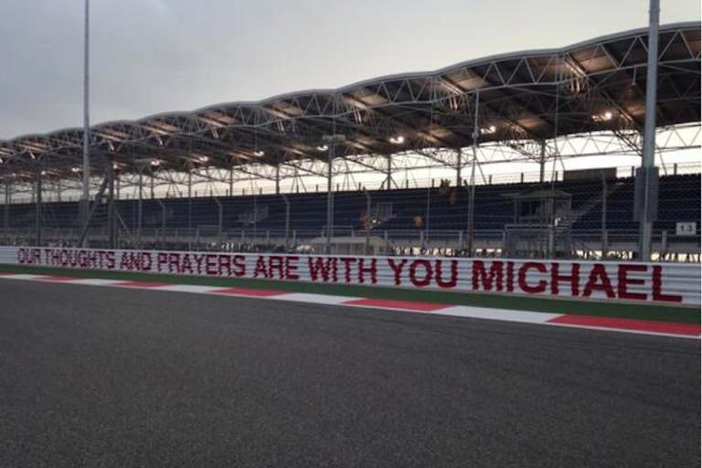 Eine Botschaft der Bahraini für Schumi