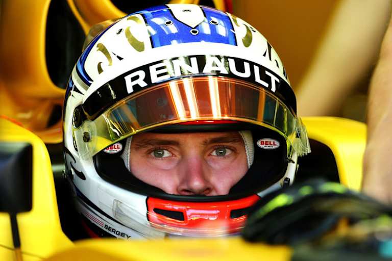  Sergej Sirotkin darf das erste freie Training in Russland bestreiten 