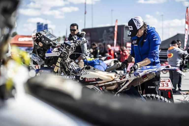 Sara Garcia schraubt selbst