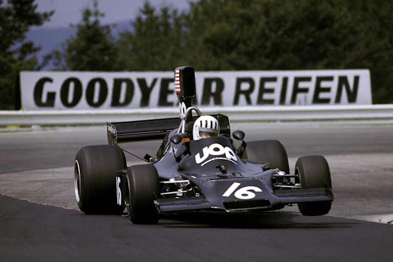 Tom Pryce im Shadow DN3 – für Don Nichols