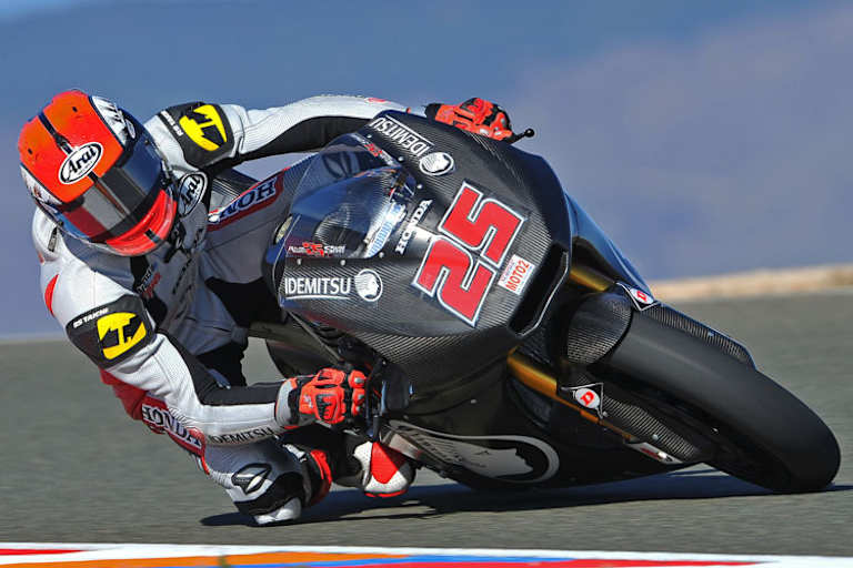 Azlan Shah testete eine Kalex in Almeria für das Idemitsu Honda Asia-Team