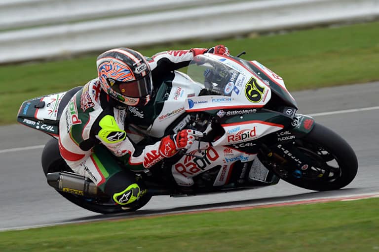 Der vierfache BSB-Champion Shane Byrne (PBM Kawasaki)
