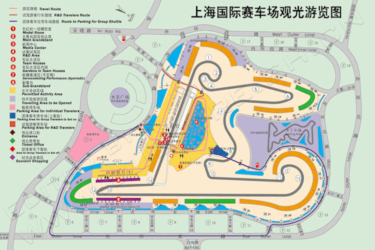 Die Strecke von oben sieht aus wie das chinesische Zeichen für «shang»