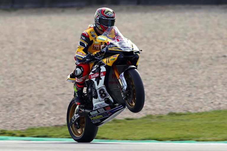 Shaun Winfield (8) mit der Anvil Hire TAG Yamaha 2018