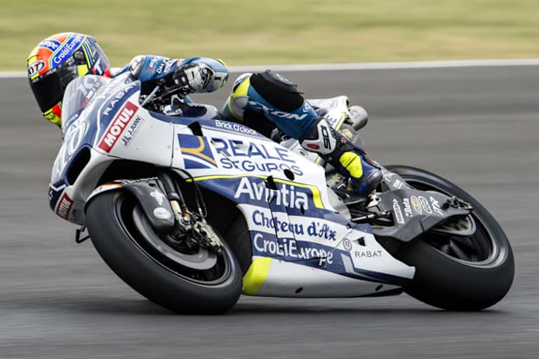 Simeon auf der Avintia-Ducati
