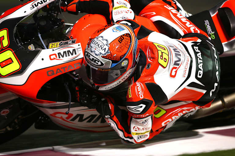 Julián Simón in Katar auf seiner Speed-up