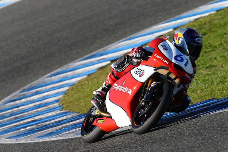 Arthur Sissis auf der Mahindra