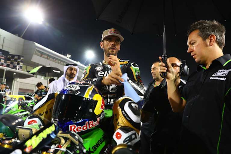 Teamchef Manuel Puccetti (re.) mit Weltmeister Kenan Sofuoglu