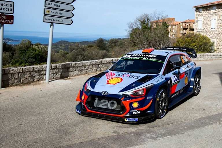 Dani Sordo 2018 auf Korsika