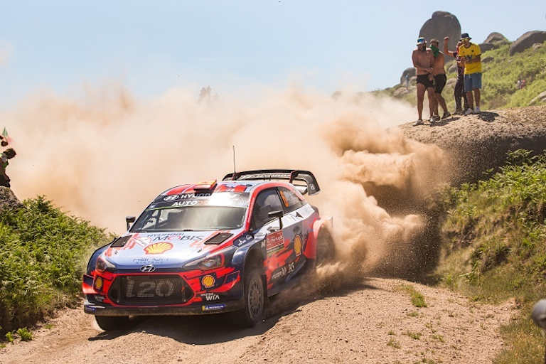  Dani Sordo hofft auf ein starkes Ergebnis