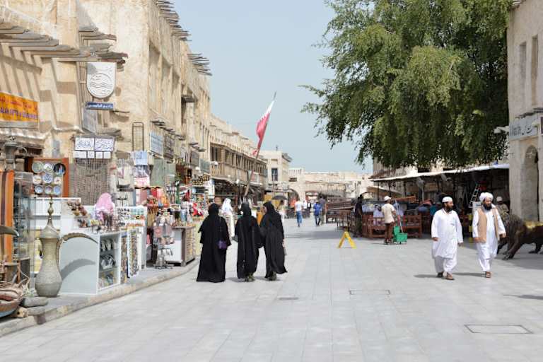 Auf dem Markt «Souq Waqif»