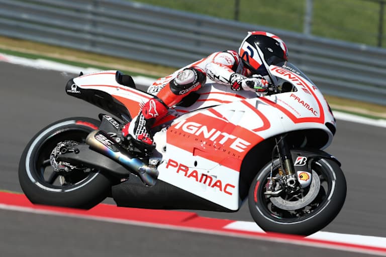 2013: Spies trat für Pramac-Ducati an und verletzte sich erneut