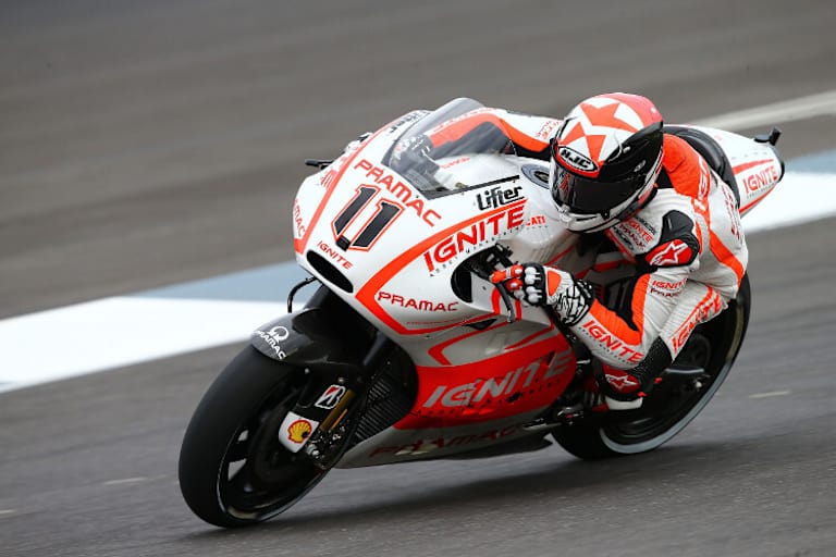 Tiefpunkt: Für Pramac-Ducati konnte Spies 2013 nur zwei Rennen absolvieren