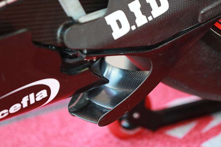 Diesen Spoiler verwendet Ducati in der MotoGP-WM