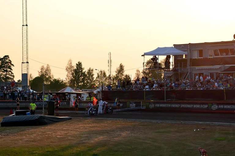 Die vielen Fans in Västervik sahen besten Speedway-Sport