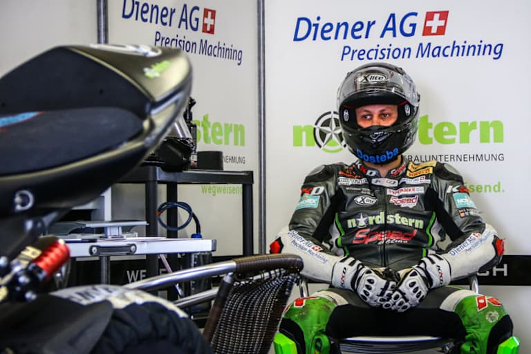 Stange vor dem Start