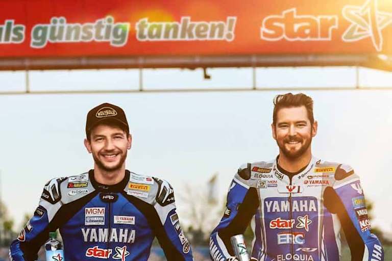 Max Neukirchner und Damian Cudlin tanken günstig