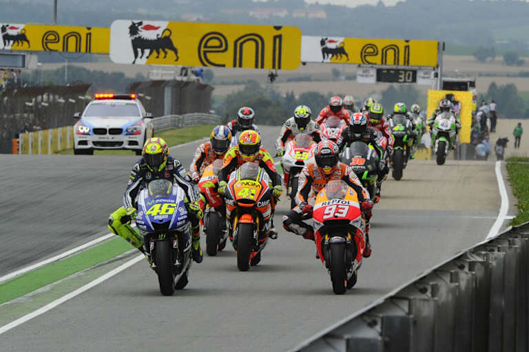 Start aus der Boxengasse