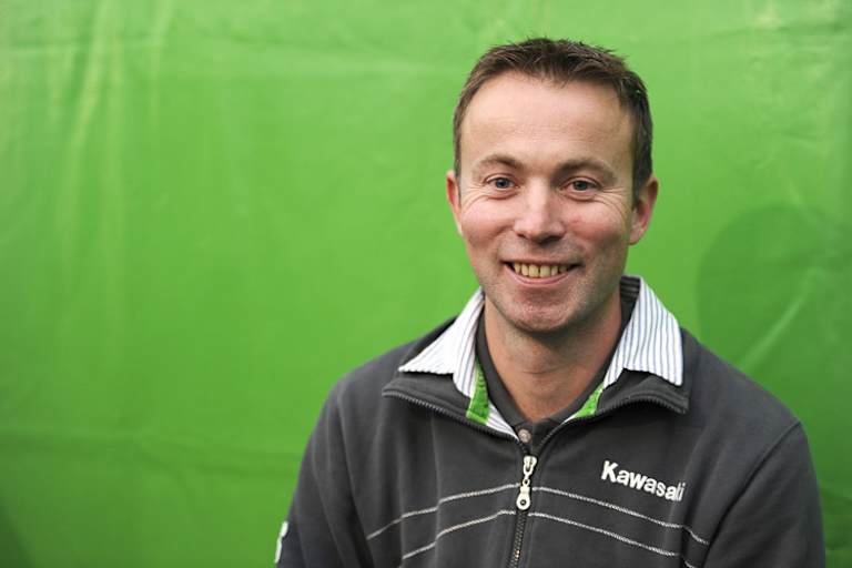 Kawasaki-Manager Steve Guttridge