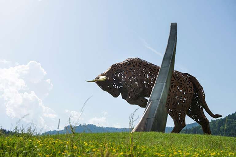 Der Stier wacht über den Red Bull Ring