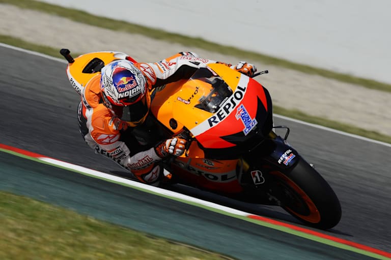 Stoner auf der Repsol-Honda
