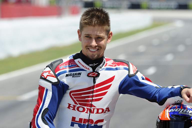 Casey Stoner fuhr in Barcelona eine Demorunde mit der Honda RC213V-S