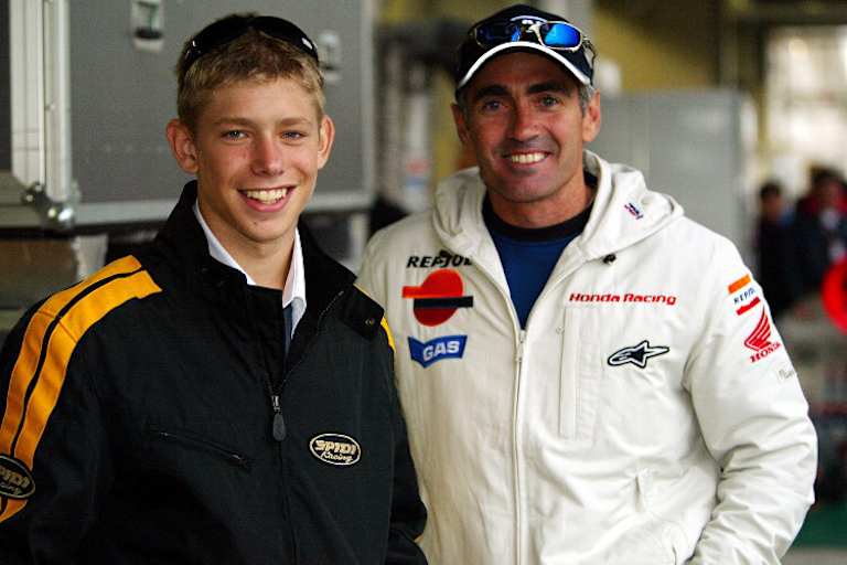 2002: Casey Stoner und Mick Doohan