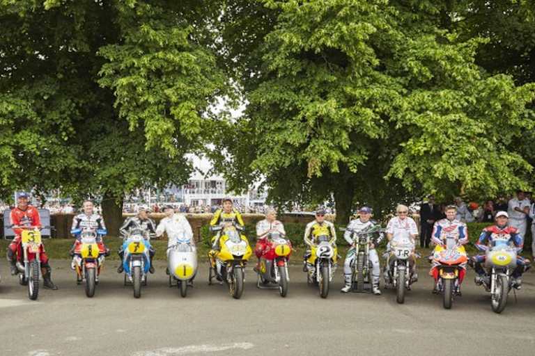 Unter den Stargästen befanden sich neben Stoner auch Valentino Rossi, Giacomo Agostini, Kenny Roberts und Freddie Spencer