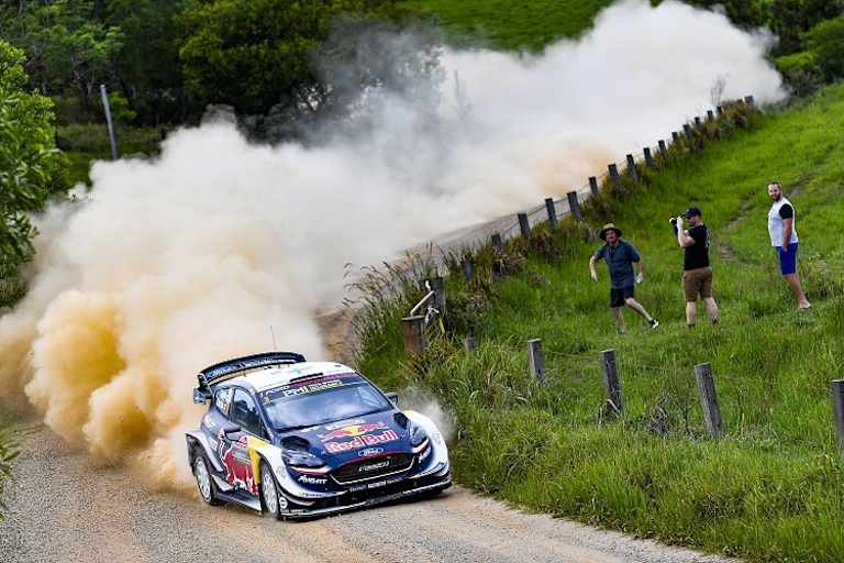 Teemu Suninen schied auf der letzte Prüfung 2018 aus