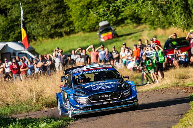 Teemu Suninen hatte am Freitagmorgen Pech