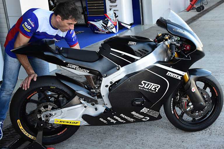 Stösst bisher in der WM auf wenig Interesse: Die Suter MMX Baujahr 2016 wird von drei Piloten gefahren