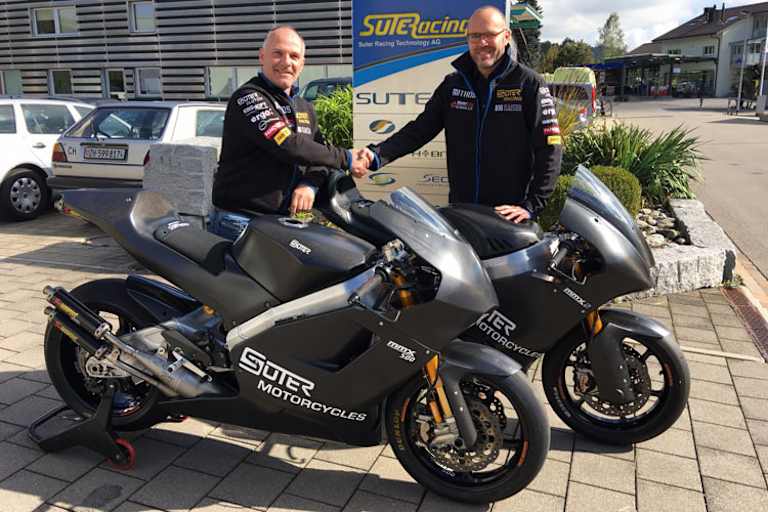 Eskil Suter und Suter-CEO Maurizio Bäumle