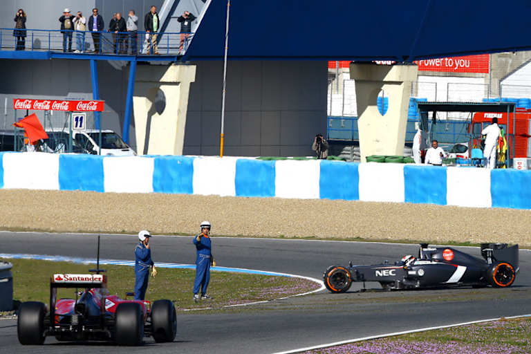 Sutil: «Mein Unfall war seltsam – wie Aquaplaning auf trockener Fahrbahn»