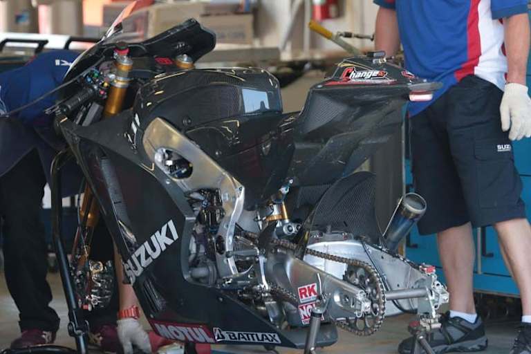 Die neue Werks-Suzuki