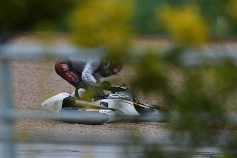 Der Sturz von Tatsuki Suzuki