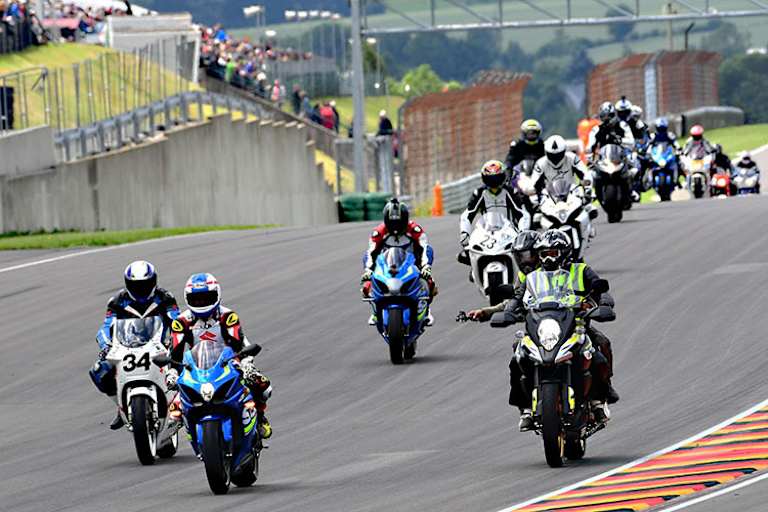 Kevin Schwantz in Action