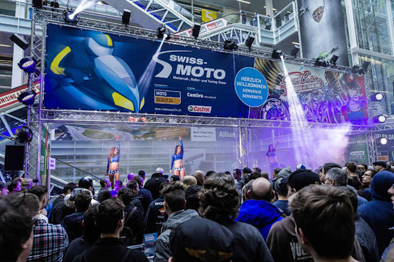 Mekka für Motorrad-Begeisterte: Die Swiss-Moto in der Messe Zürich