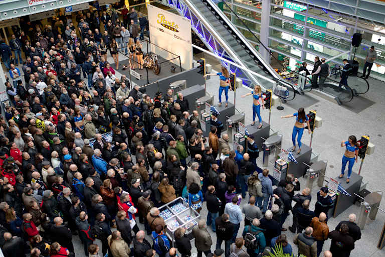 66.094 Besucher hatte die SWISS-Moto 2014