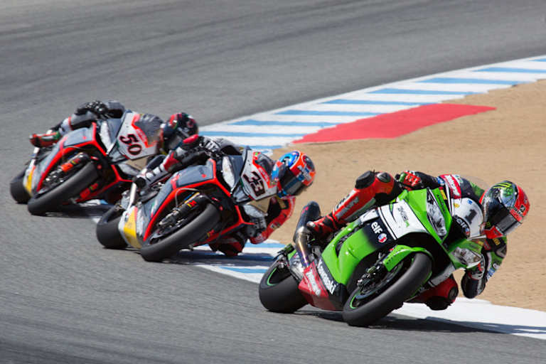 Tom Sykes (1) holte erneut mehr Punkte als Melandri (33) und Guintoli 