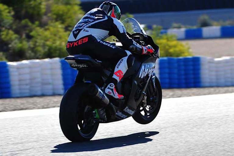 Weltmeister Tom Sykes in Jerez