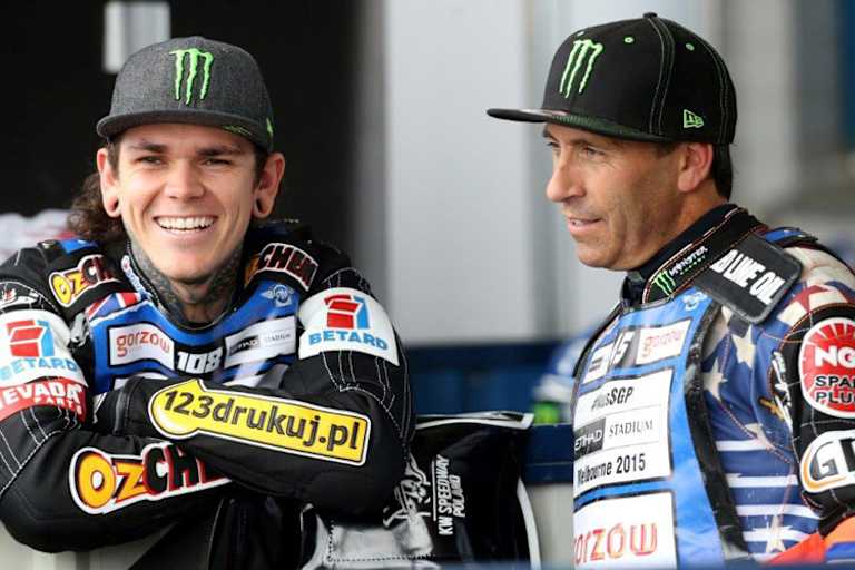 Tai Woffinden (li.) und Greg Hancock