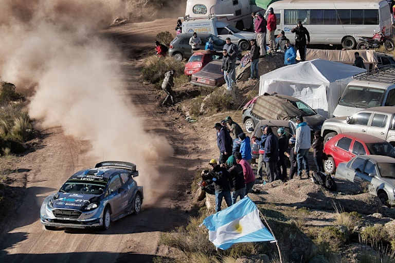 Ott Tänak mit einer soliden Leistung