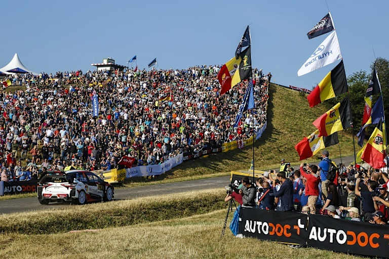 Ott Tänak avancierte zum Publikumsliebling auf Baumholder