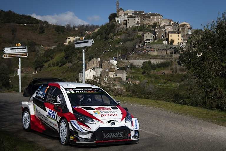 Ott Tänak führt auf Korsika
