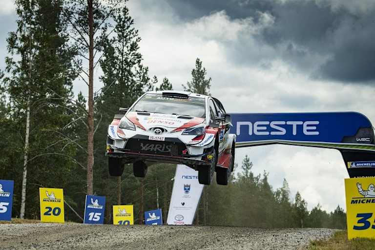 Ott Tänak im Anflug auf seinen vierten Saisonsieg