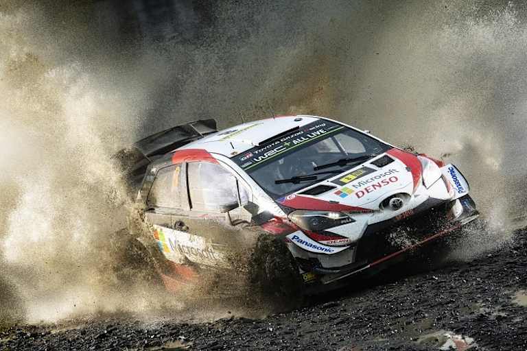 Ott Tänak machte erneut seine Rivalen nass