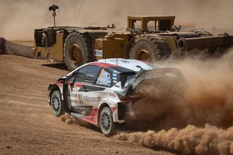 Ott Tänak auch in Italien wieder vorne 