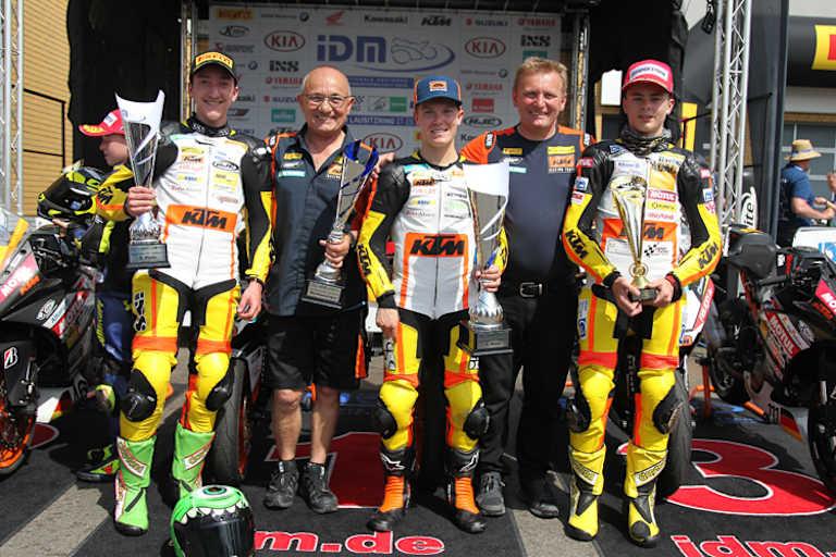 Team Freudenberg mit Erhard (li.)