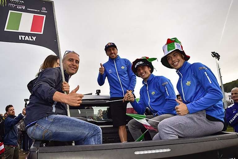 Team Italien startet mit Cairoli, Lupino und Cervellin